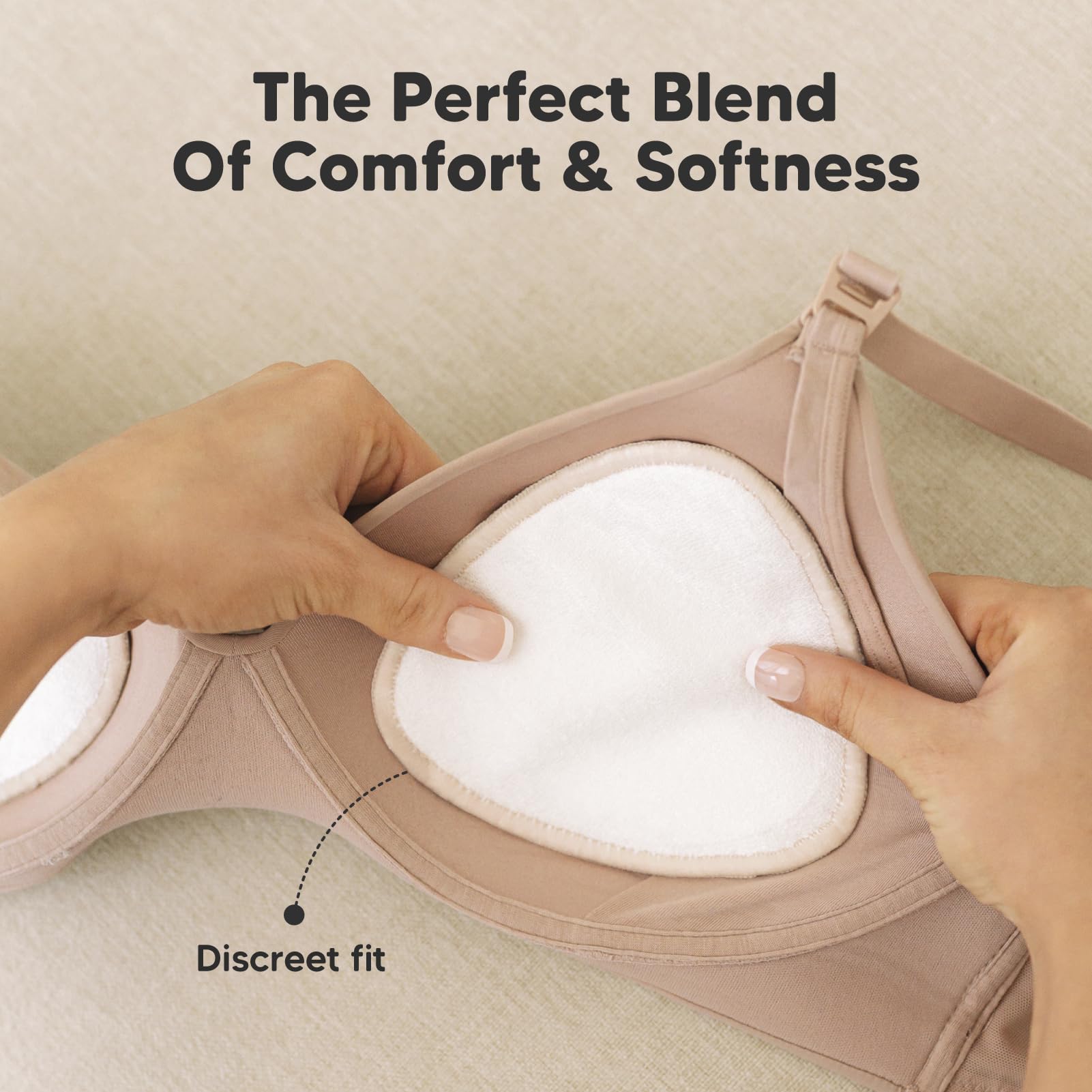 KeaBabies nursing-pads-wet-bag keeps used pads secure and your bag dry on the go.