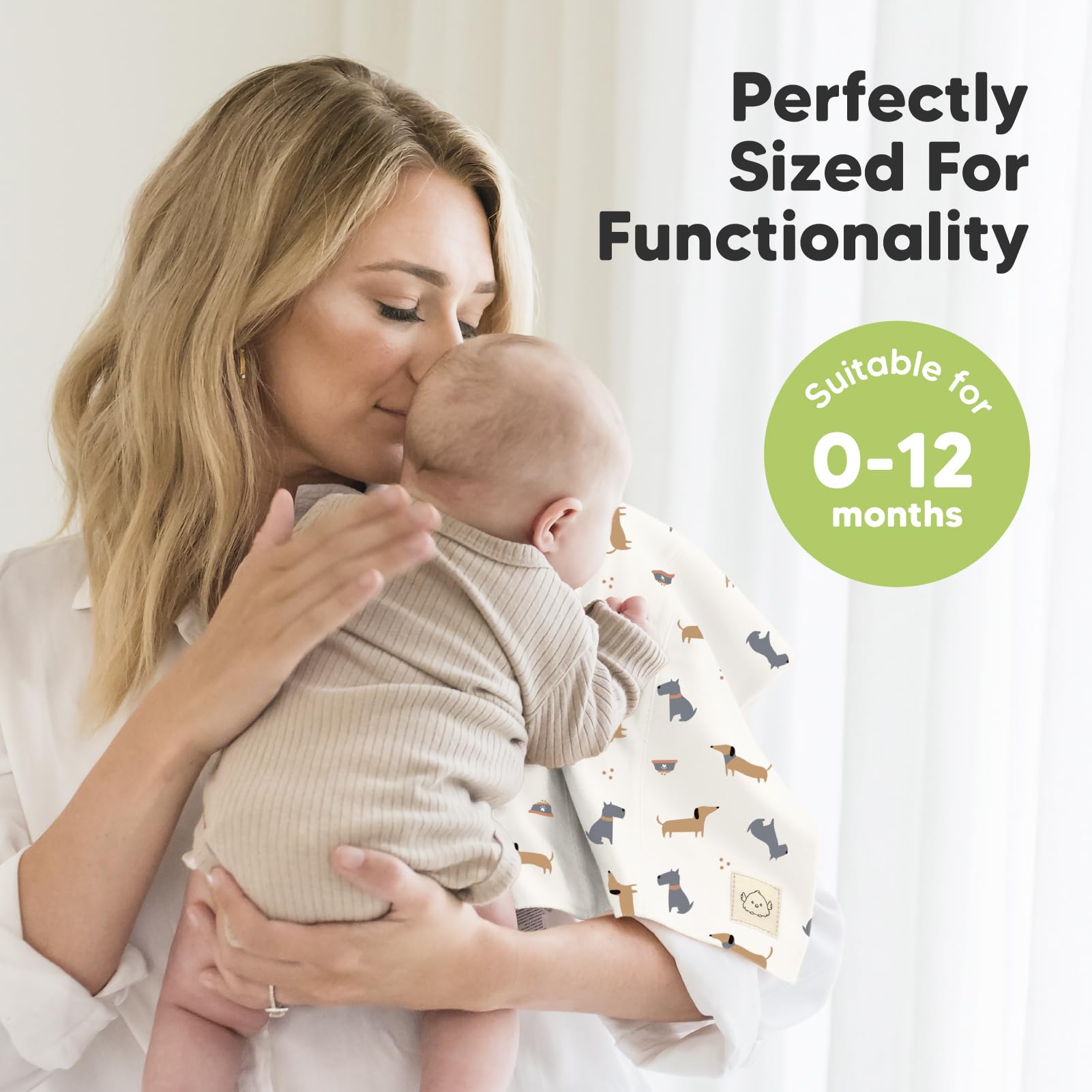 KeaBabies gender-neutral-design keeps the set suitable for boys and girls.