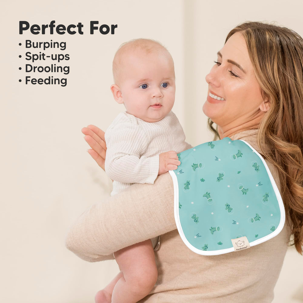 KeaBabies plush organic cotton fabric feels gentle on sensitive baby skin