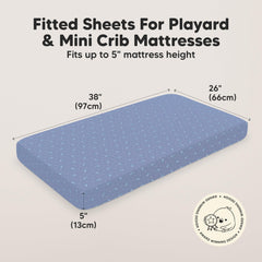 KeaBabies Organic cotton crib sheets provide breathable comfort for sensitive skin.