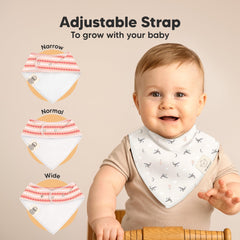 KeaBabies organic cotton fabric texture highlights breathable comfort for babies.
