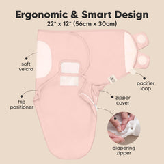KeaBabies organic cotton fabric provides soft, breathable comfort for all seasons.