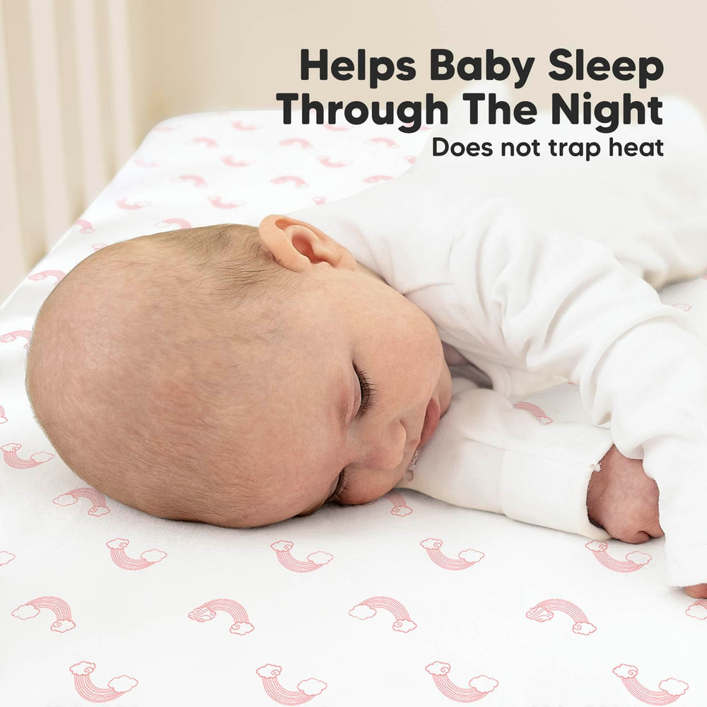 KeaBabies Organic cotton fabric texture—breathable comfort for baby skin