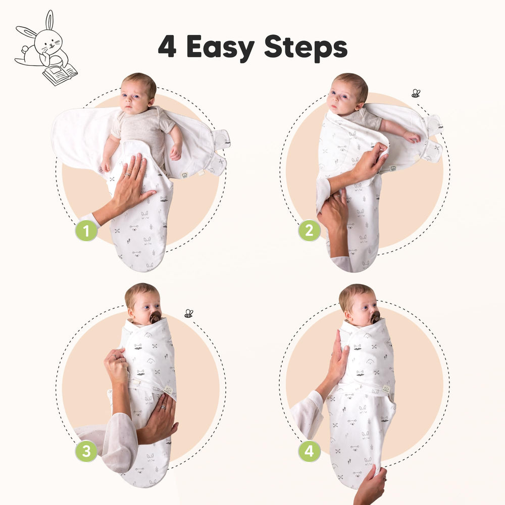KeaBabies organic cotton sleep sack for breathable, gentle baby sleep