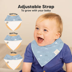 KeaBabies organic cotton fabric feels ultra soft against delicate baby skin