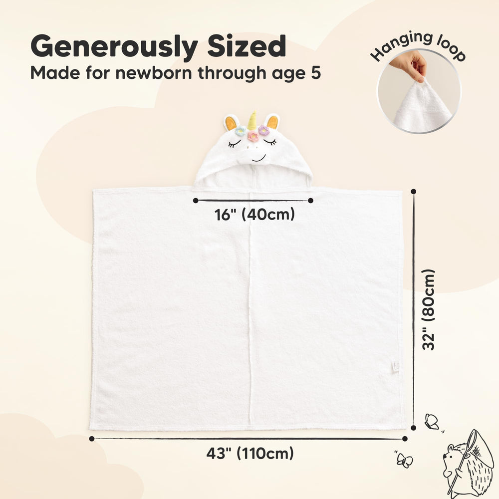 KeaBabies-organic-cotton-terry-500gsm offers plush softness against delicate skin.