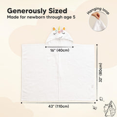 KeaBabies-organic-cotton-terry-500gsm offers plush softness against delicate skin.