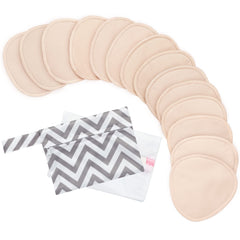 KeaBabies Organic Nursing Pads 14-pack provide discreet, breathable comfort for daily breastfeeding.