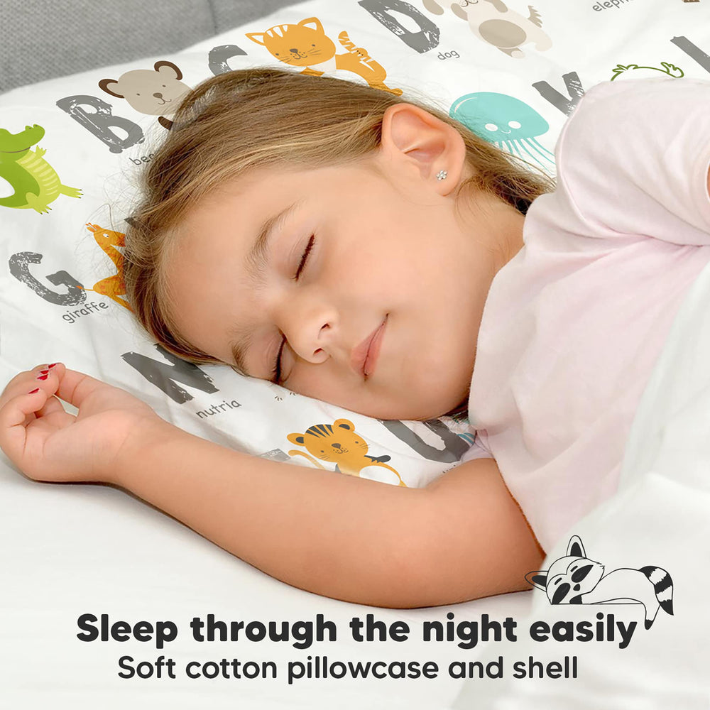 KeaBabies Organic Pillow Cover with GOTS and OEKO-TEX certified fabric for safety