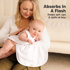 KeaBabies organic top layer closeup emphasizes softness against a baby’s skin.