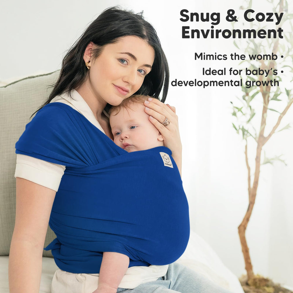 KeaBabies wrap creates snug, womb-like comfort for baby.