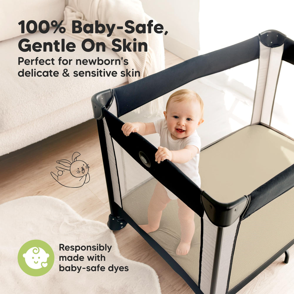 KeaBabies hedges neutral design suits any nursery.