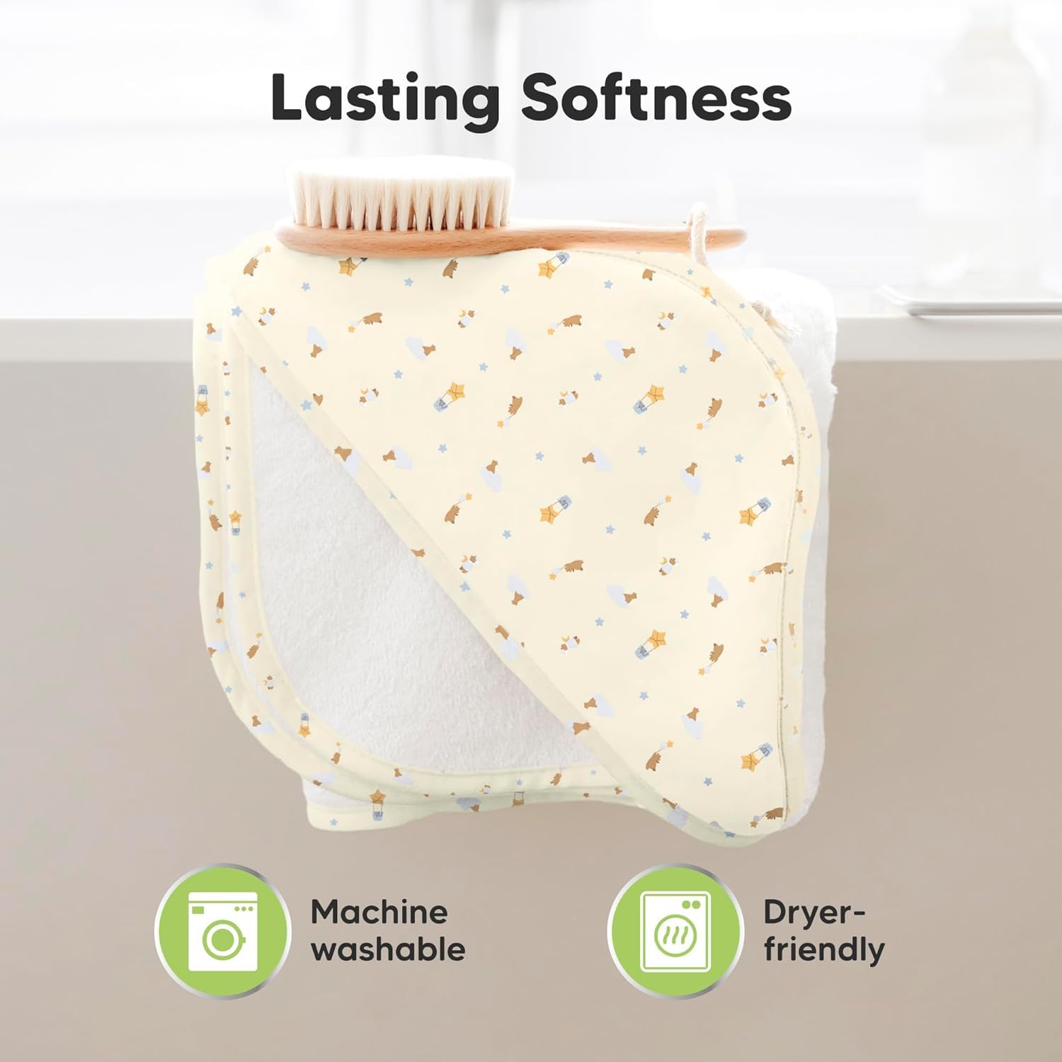 KeaBabies packaged towel kraft box—great baby shower gift option
