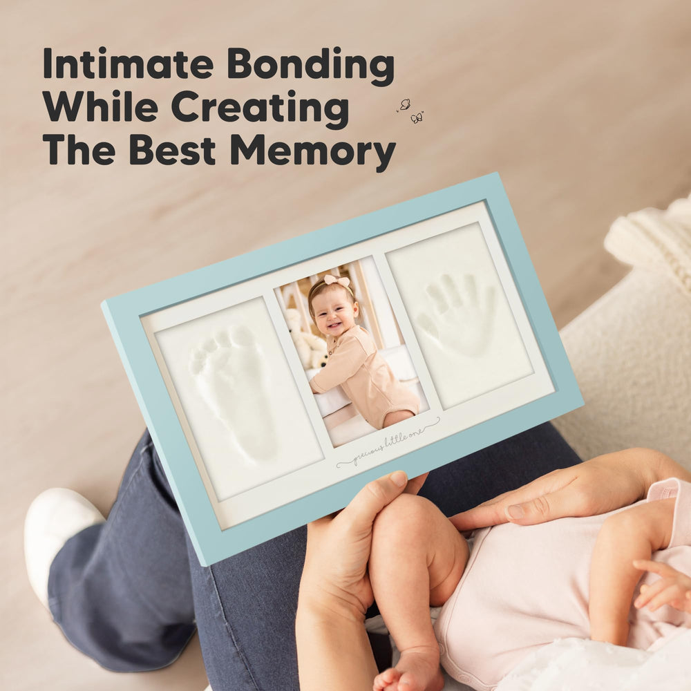 KeaBabies paw print option for pet memories alongside baby keepsakes.