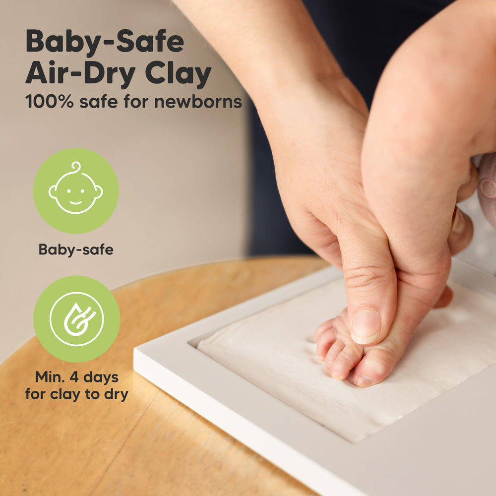 KeaBabies paw prints option for pet memories alongside baby prints.