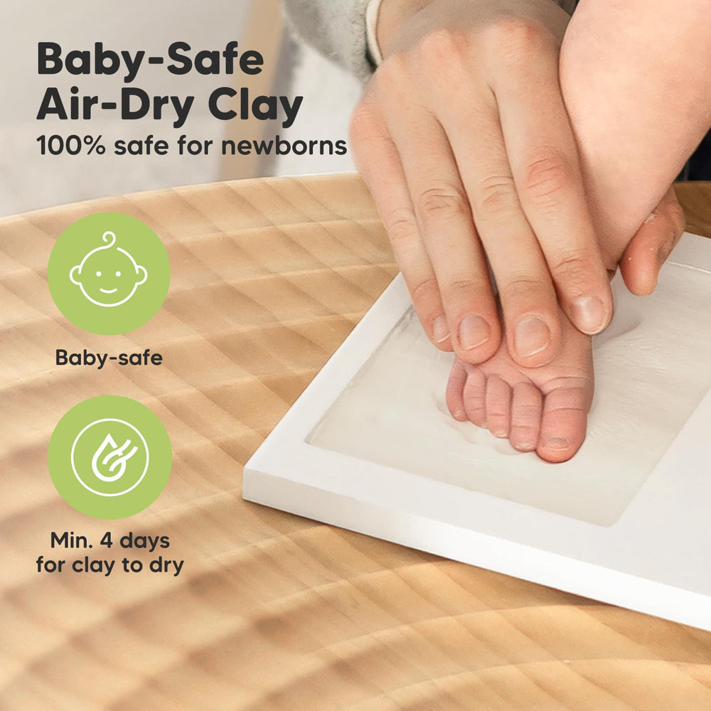 KeaBabies pet-prints option, includes paw textures for family keepsakes