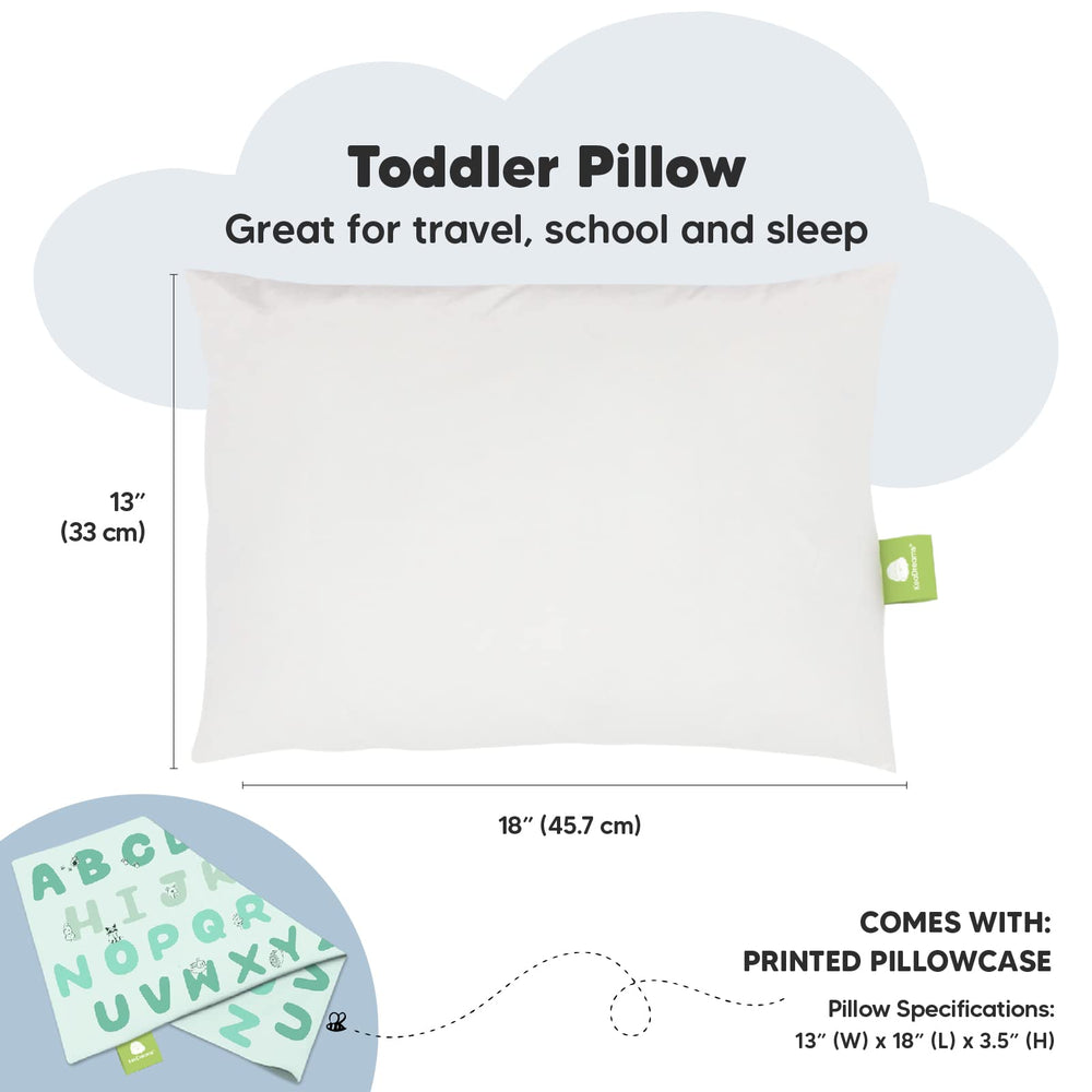 KeaBabies pillowcase organic cotton closeup emphasizes soft, breathable fabric and safe materials.