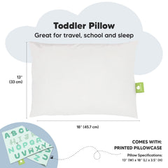 KeaBabies pillowcase organic cotton closeup emphasizes soft, breathable fabric and safe materials.