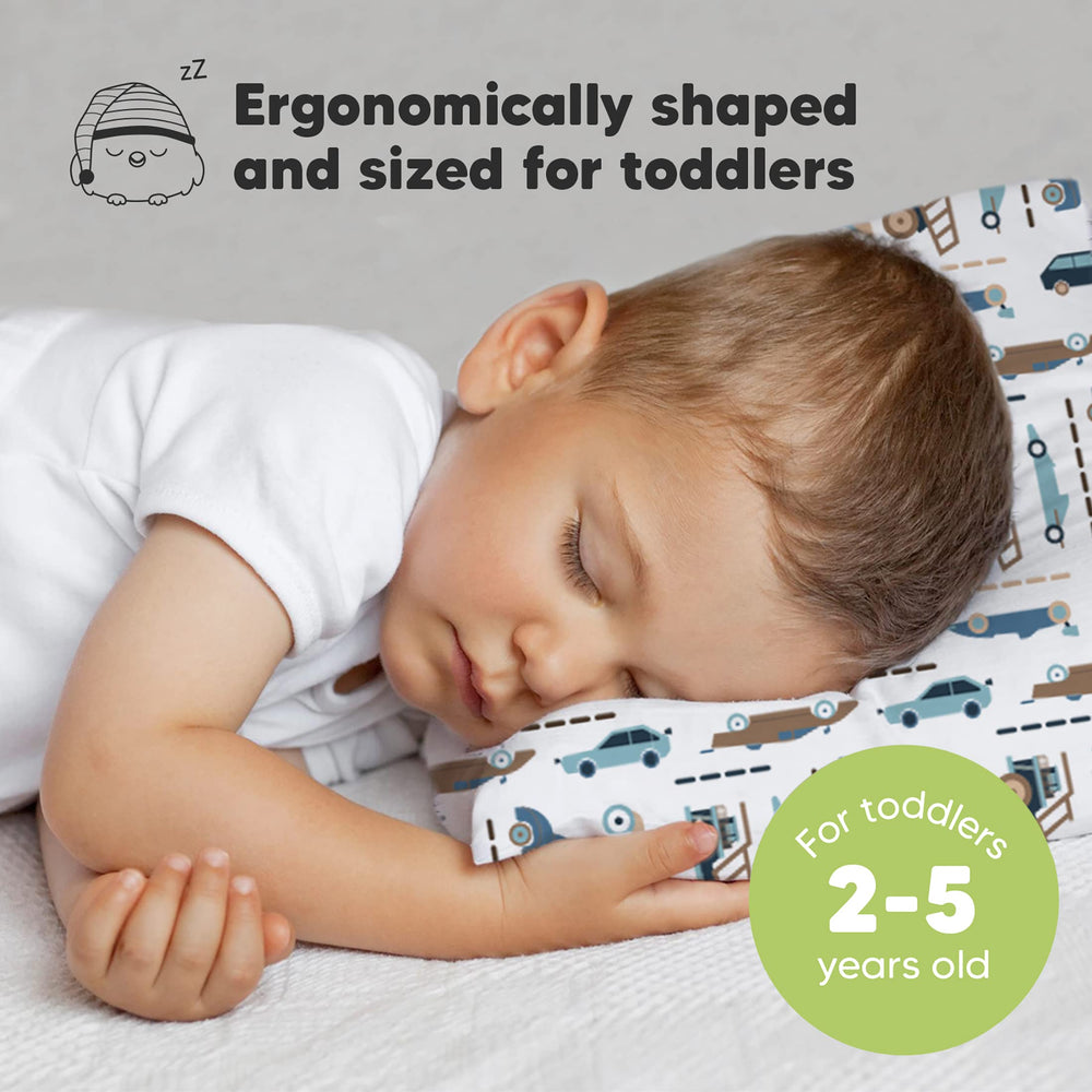 KeaBabies pillowcase organic cotton, soft and breathable year-round comfort.