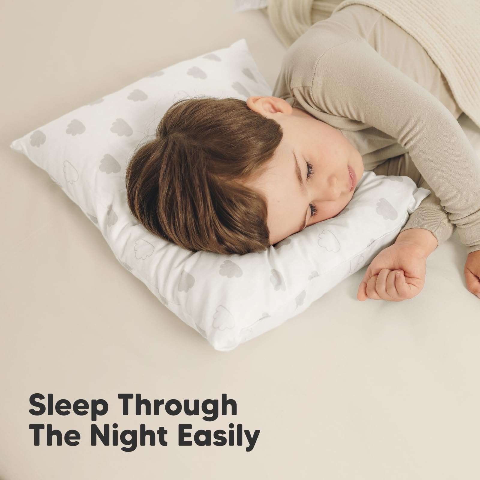 KeaBabies pillowcase sold separately for easy customization