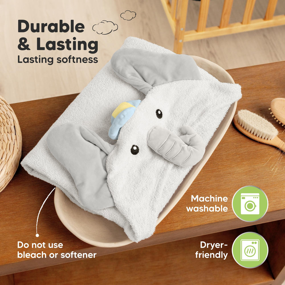 KeaBabies PlayPals towel gift-ready design for both girls and boys