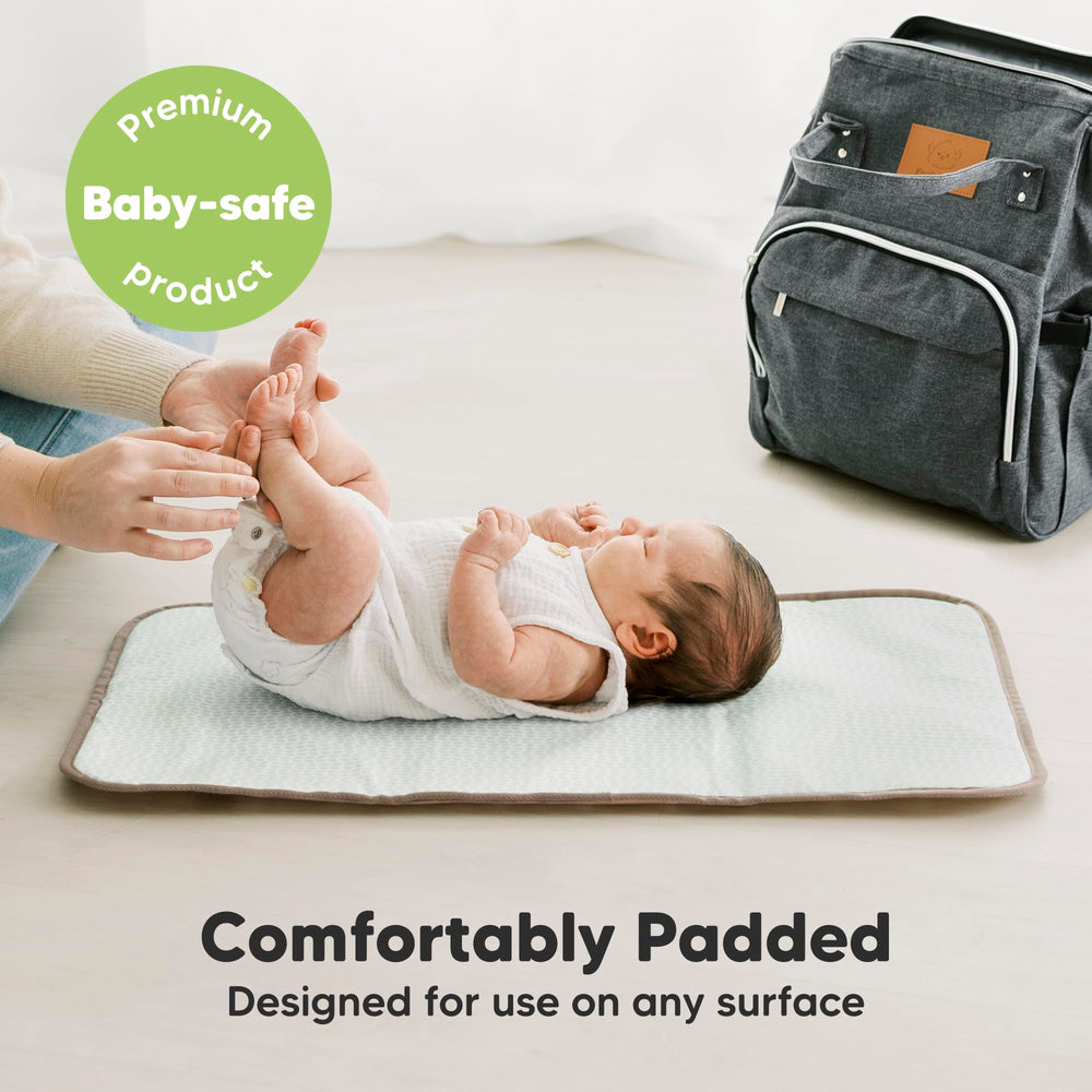 KeaBabies portable changing pad rainbow soft cushion padding for baby comfort