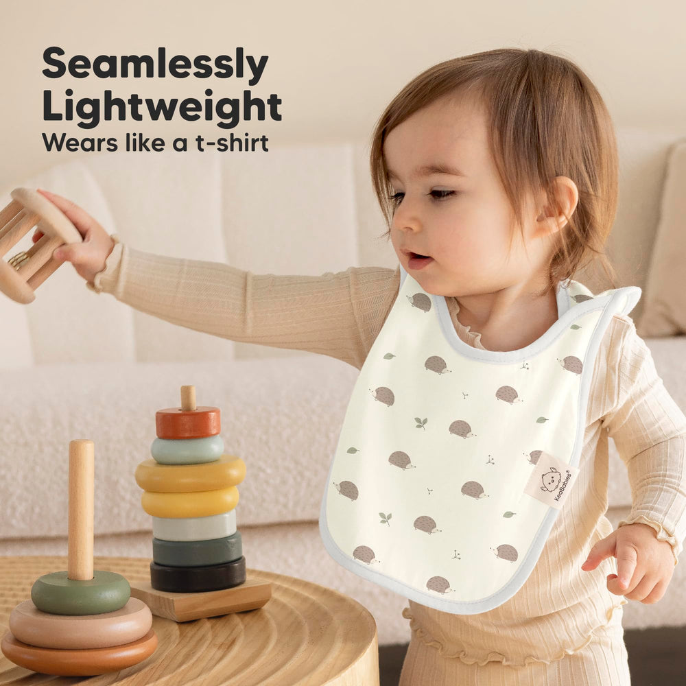 KeaBabies Prairie soft organic cotton provides gentle skin contact.