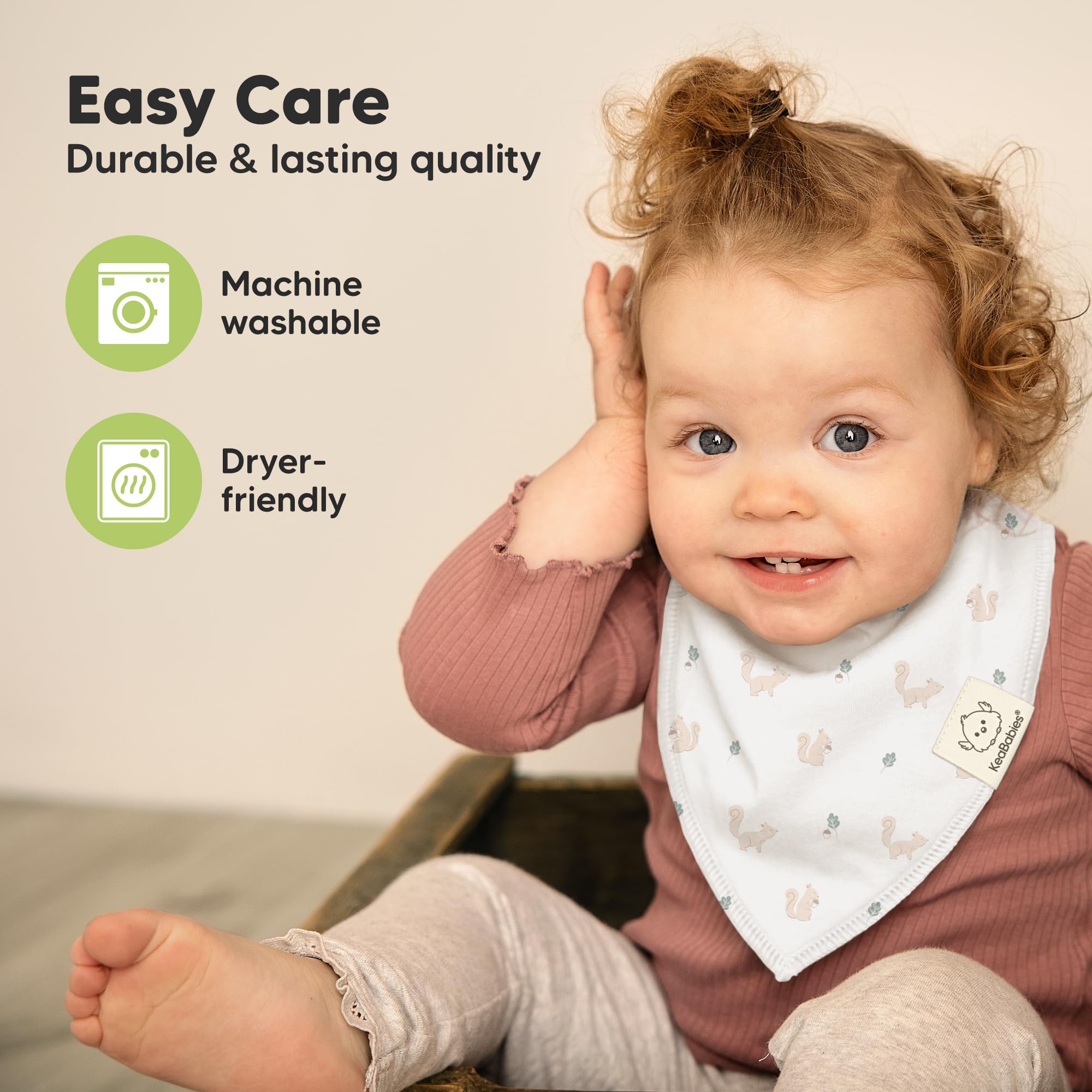 KeaBabies Prairie sustainable gift box makes a thoughtful baby shower gift.