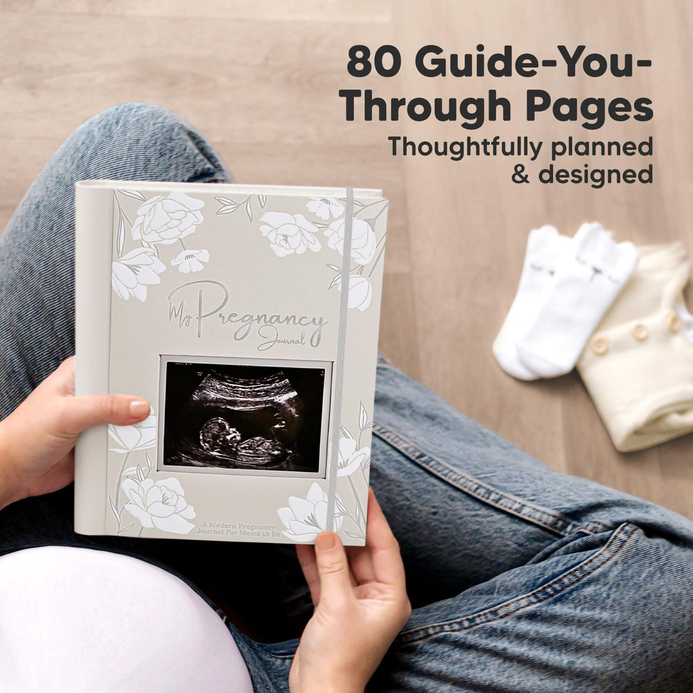KeaBabies pregnancy journal compact size is ideal for on the go notes