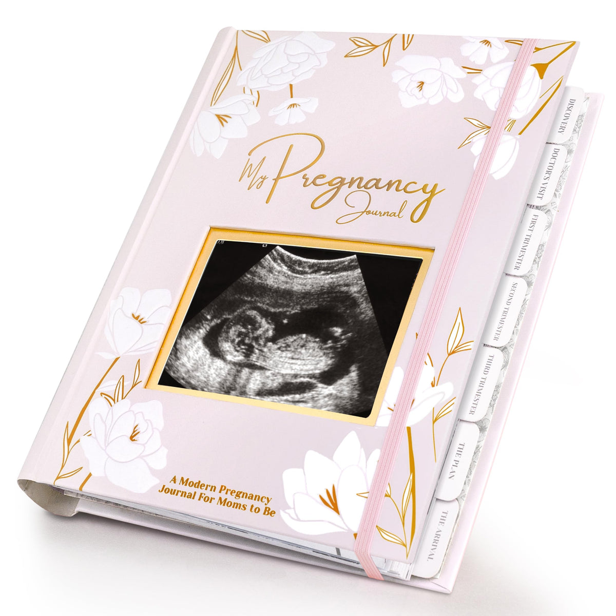 KeaBabies Pregnancy Journal cover in blush capturing milestones and memories