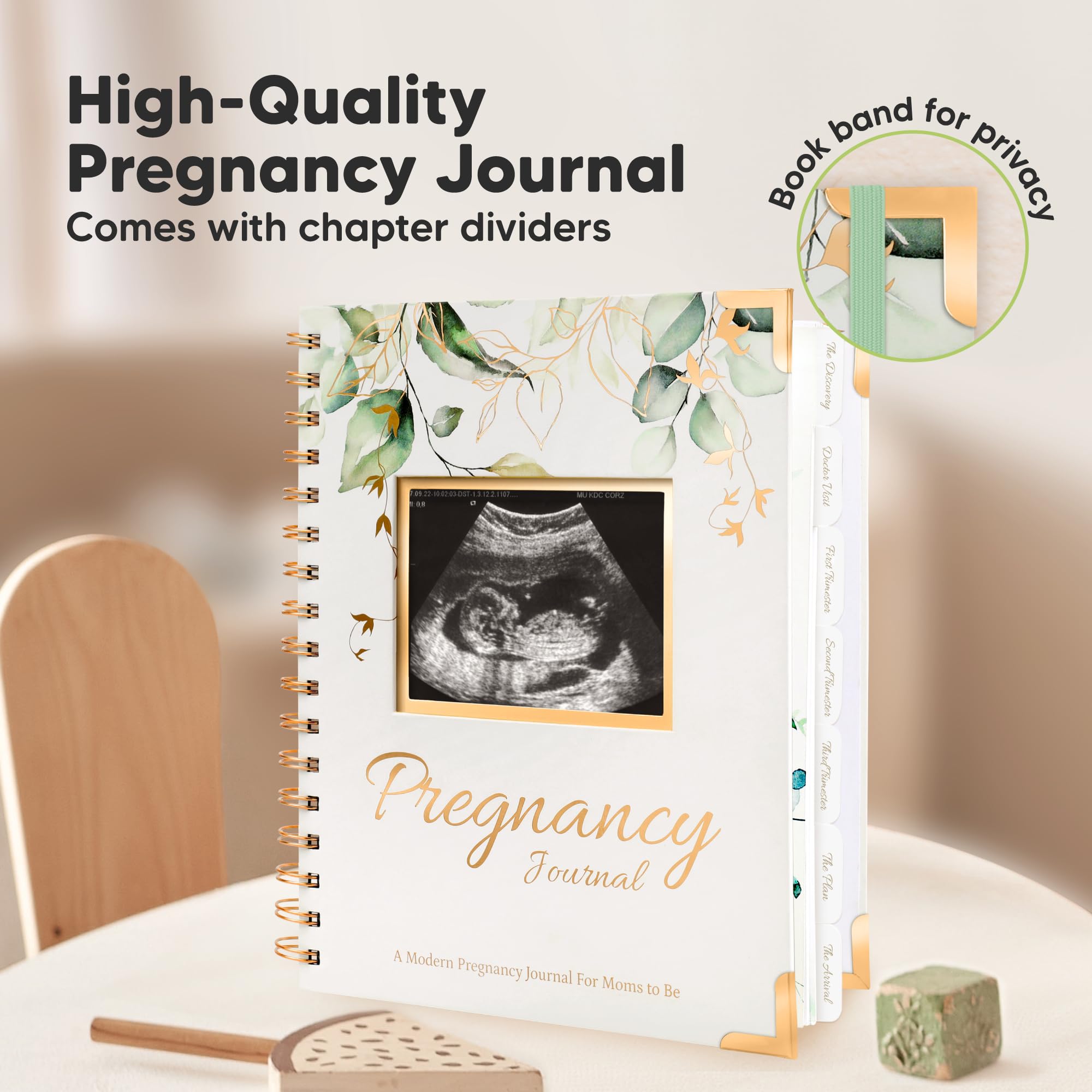 KeaBabies keepsake envelope stores ultrasound photos and mementos.