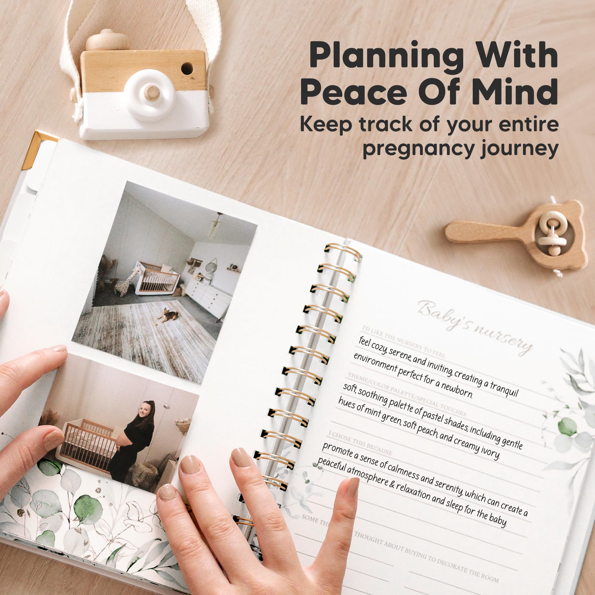 KeaBabies trimester planner helps organize appointments and milestones.