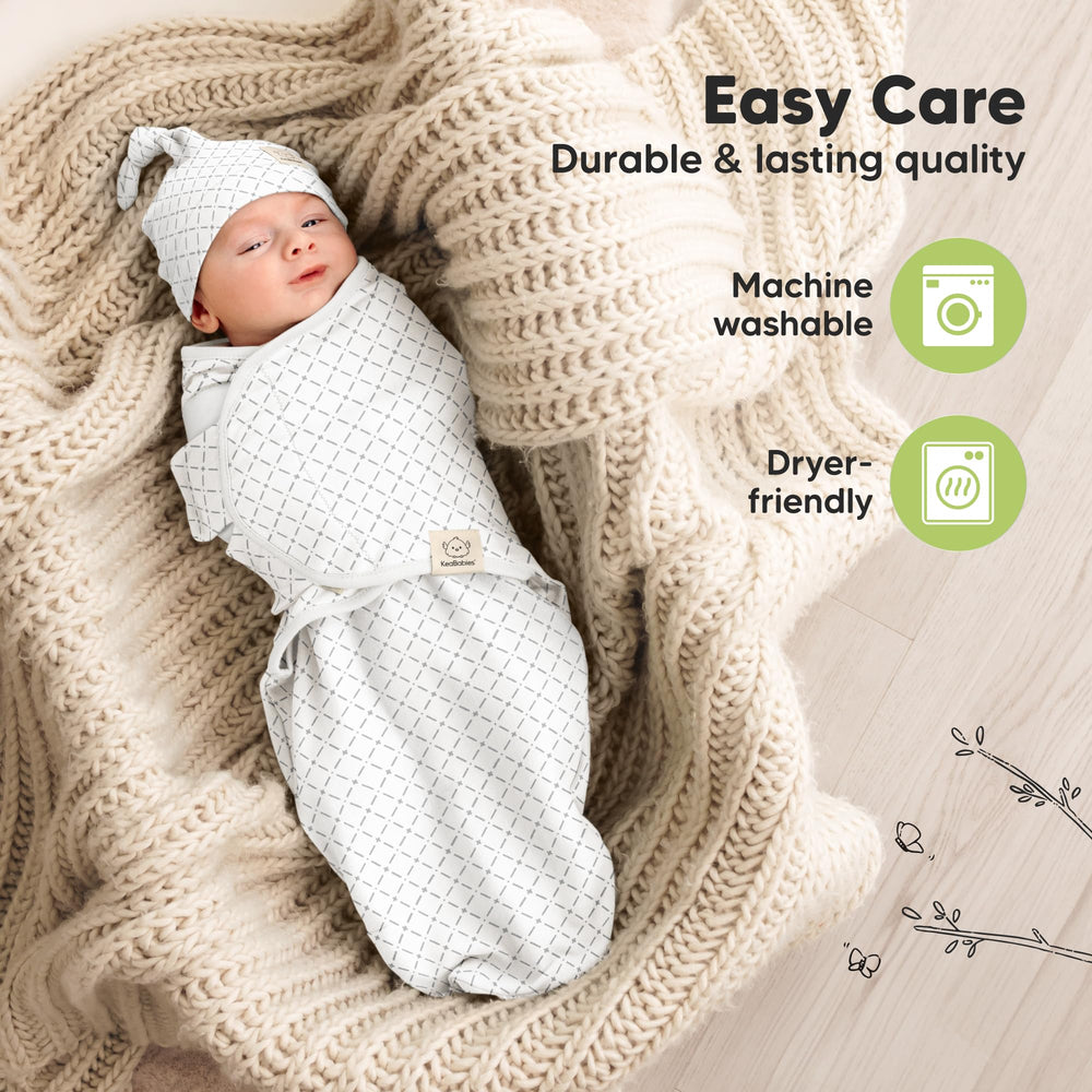 KeaBabies premie size sleep sack shown for tiny newborns easing sleep