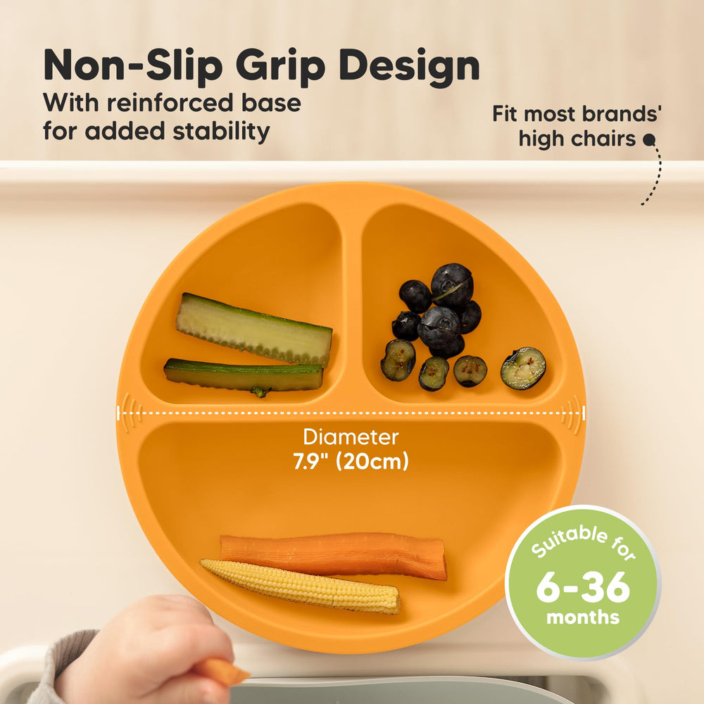 KeaBabies PrepGrip suction-tabs close-up demonstrates secure adhesion and easy release.
