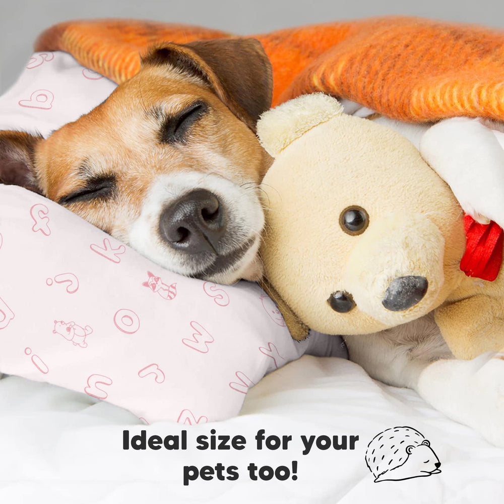 KeaBabies preschool-sleepover pillow shows compact, kid-friendly comfort away from home.