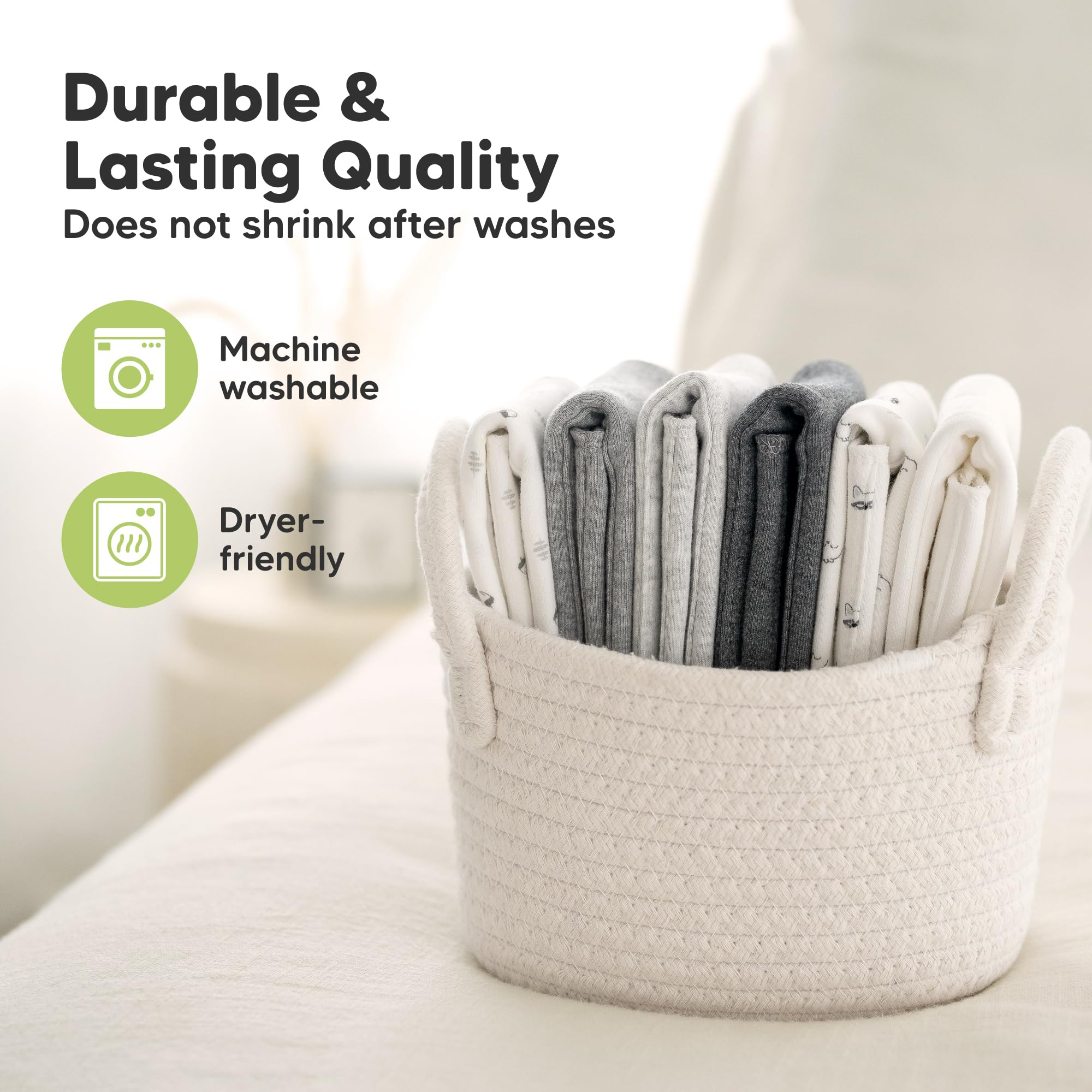 KeaBabies Prism burp cloth drying after washing stays soft and durable