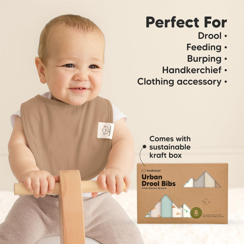 KeaBabies Roarsome newborn-to-24-months display demonstrates versatile sizing.