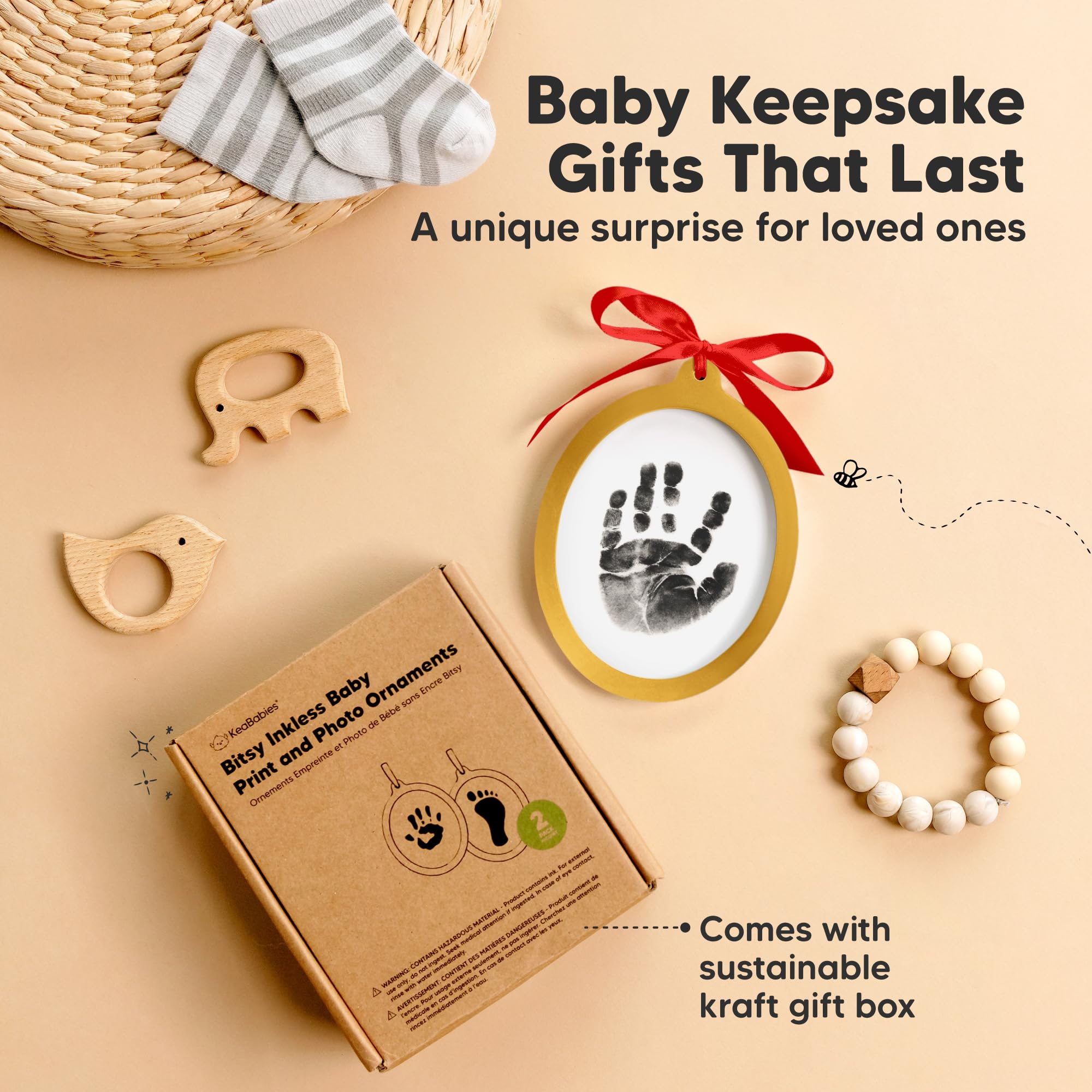 KeaBabies satin ribbons add elegant finishing touches for personalization