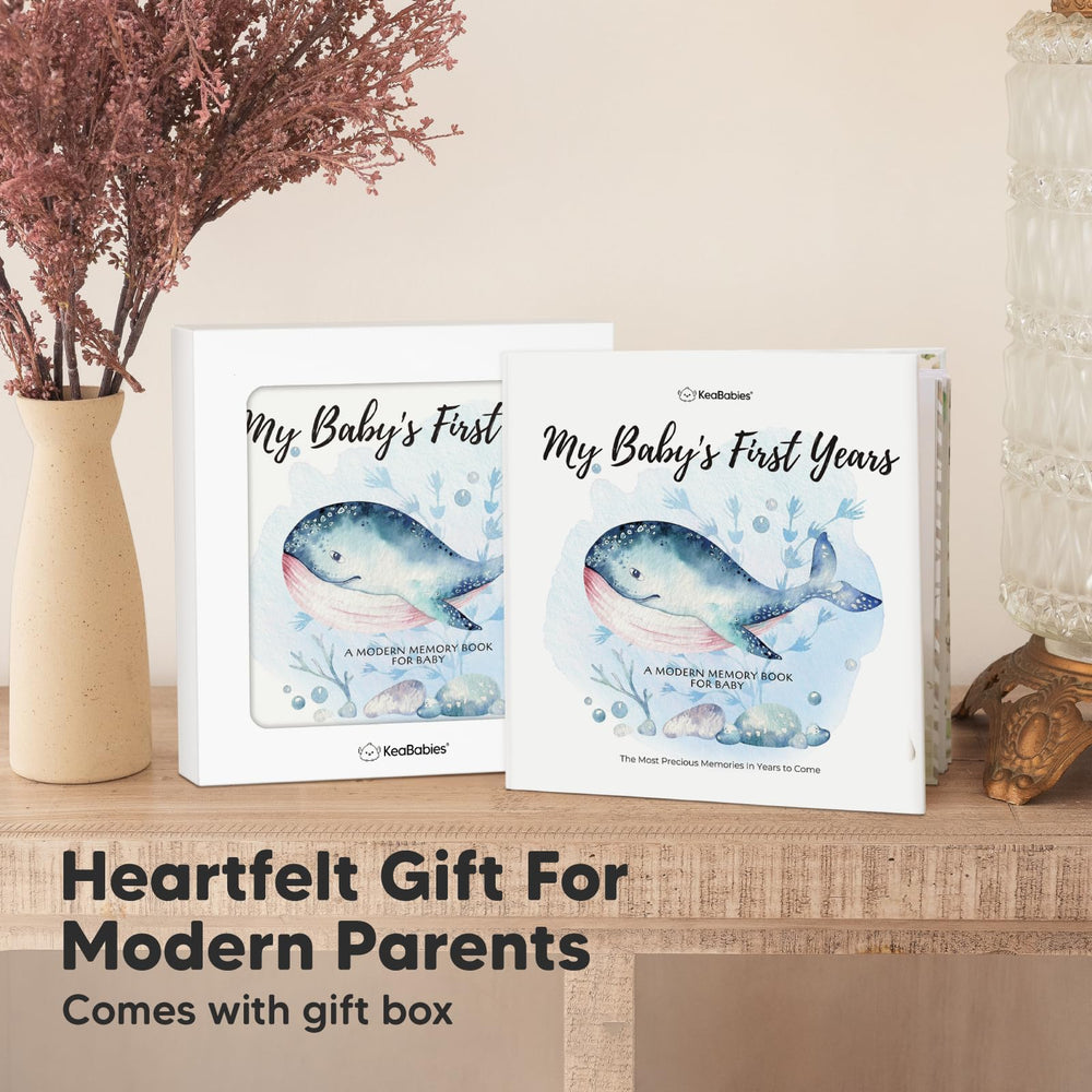 KeaBabies SeaWorld gift-ready memory book ideal for baby showers