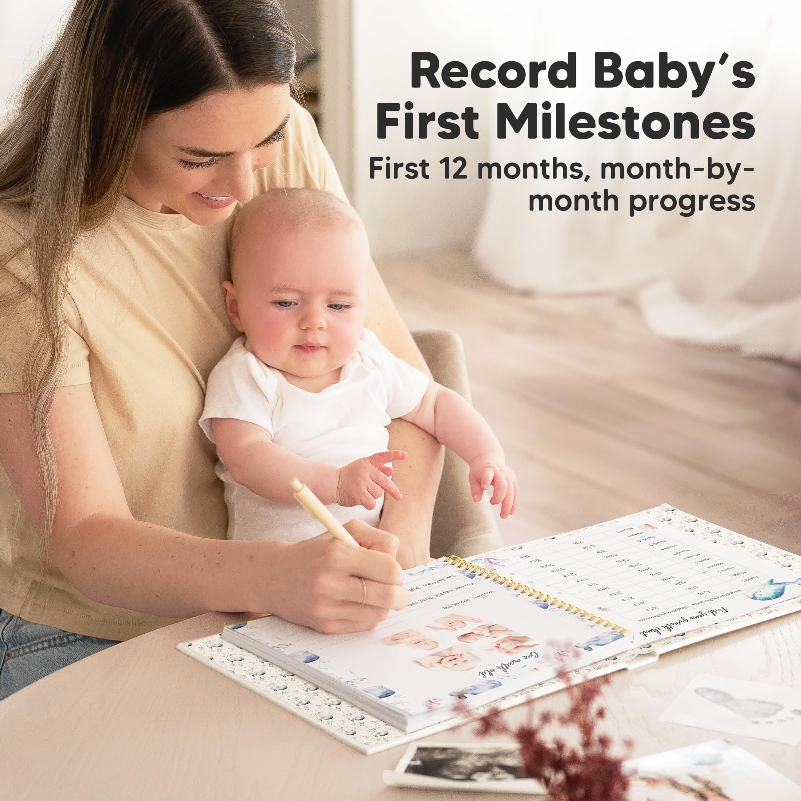 KeaBabies SeaWorld baby book displays colorful whimsical illustrations