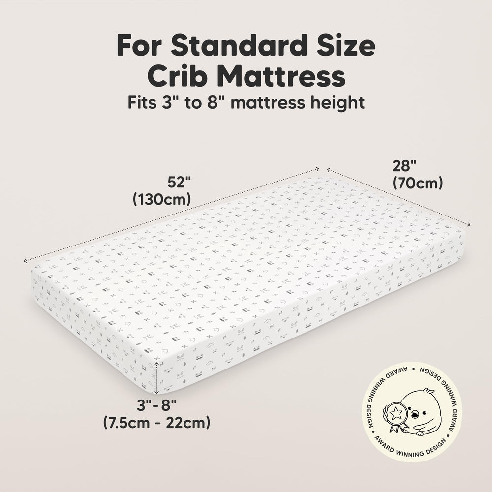 KeaBabies SnugFit-Band closeup demonstrates secure fit during naps and nights