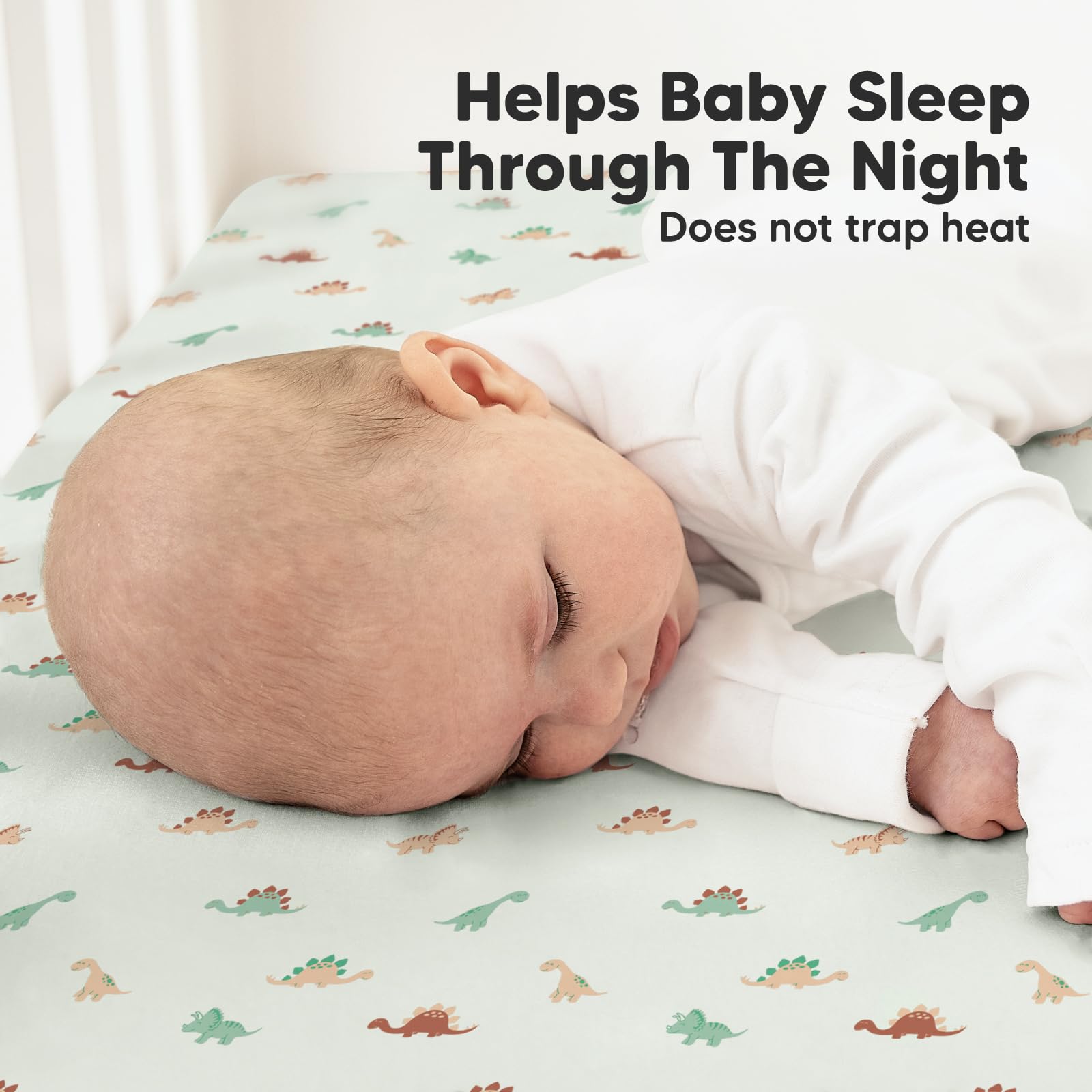 KeaBabies snugfit-band-edge close-up reveals concealed elastic for secure placement.
