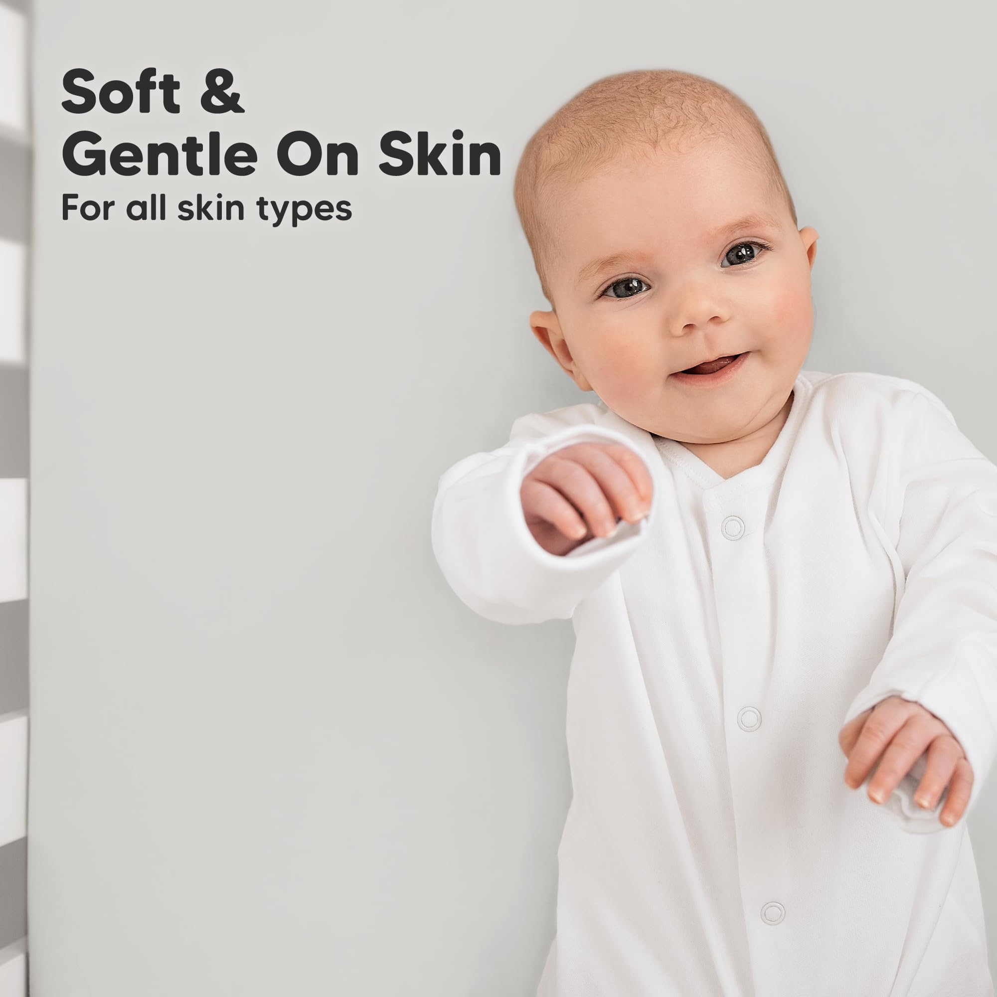 KeaBabies snugfit-band-elastic keeps the sheet securely in place.
