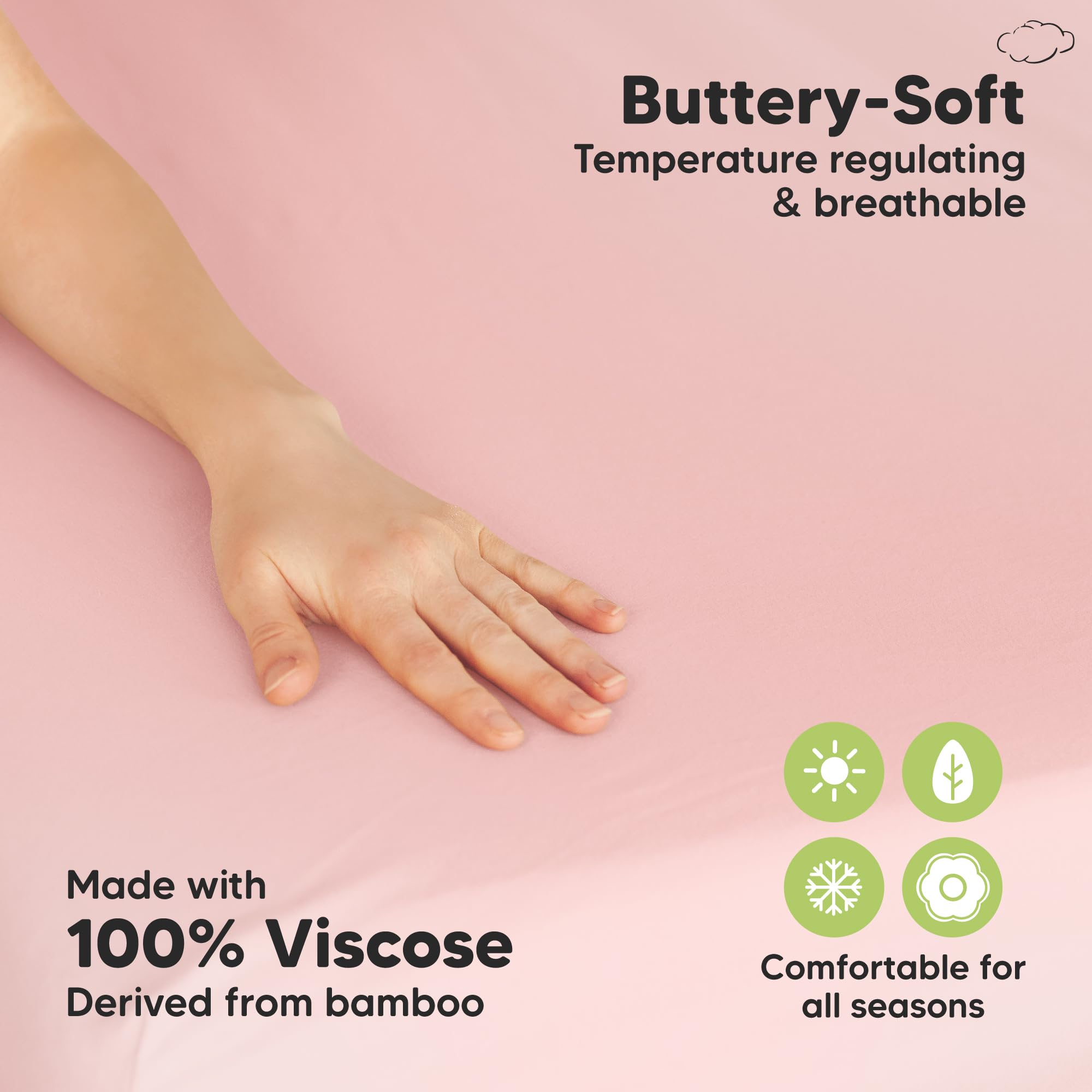 KeaBabies snugfit mini sheet demonstrates easy fitting and removal.