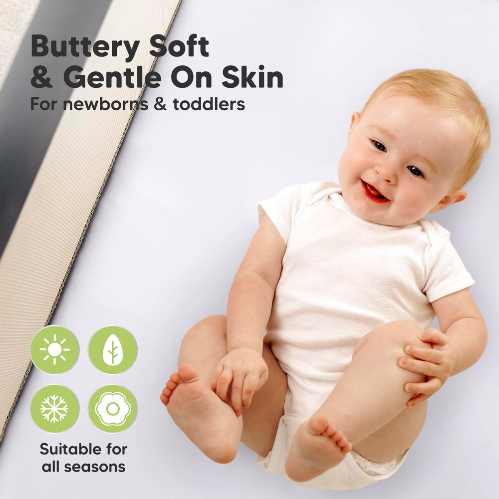 Keababies snugfit-tech elastic band allows easy fitting and removal.