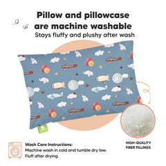 KeaBabies soft breathable fabric keeps toddlers cool while sleeping.