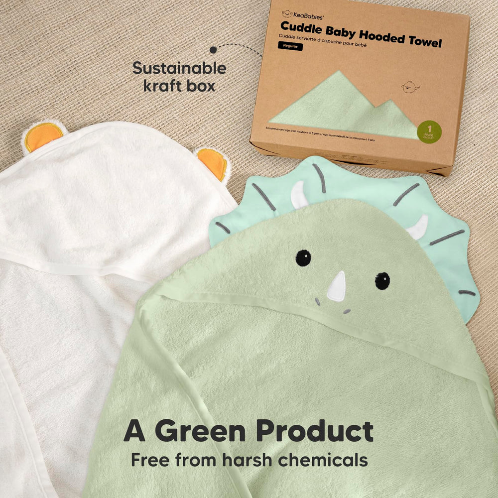 KeaBabies soft-skin friendly material image communicates gentle care