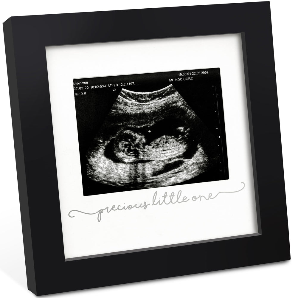 Keababies Solo Sonogram Frame with glass cover, ideal for premium nursery keepsake display.