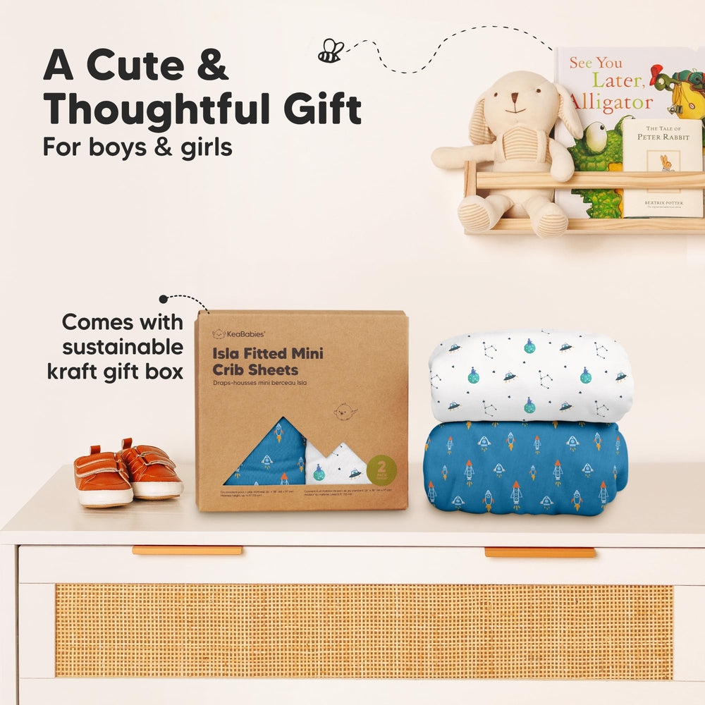 KeaBabies Space Quest all-season comfort for play and naps