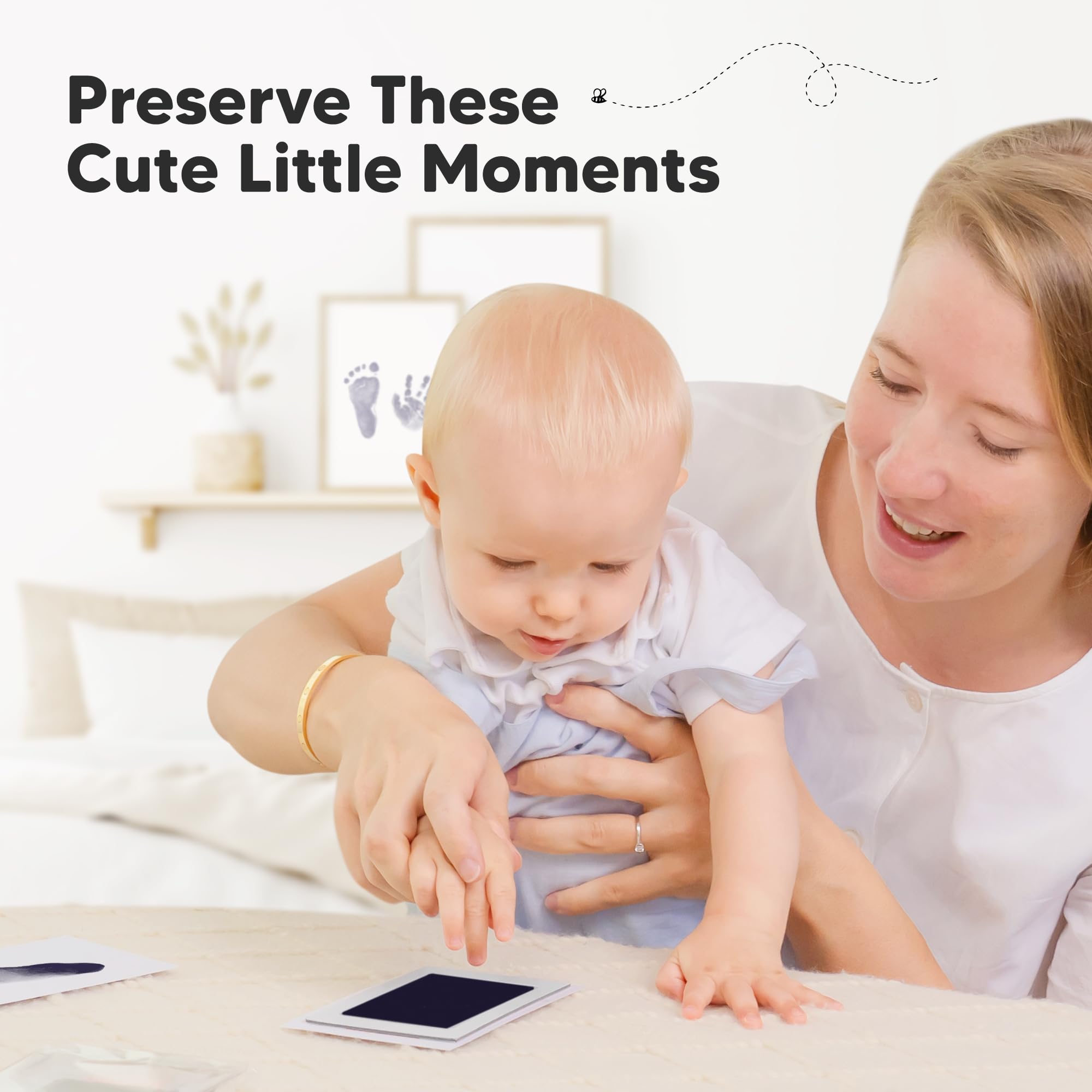 KeaBabies step-by-step instruction manual guides quick, easy setup.